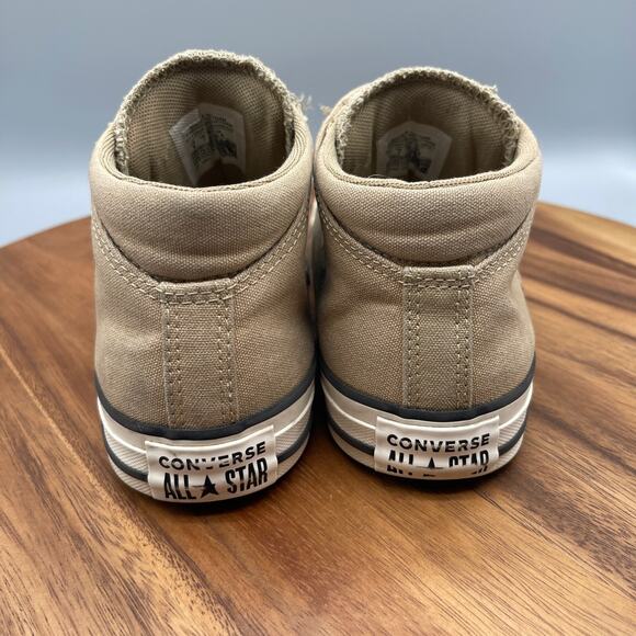 Converse Chuck Taylor All Star Malden Street Mid Shoes Womens 9 Taupe Brown - Picture 4 of 8